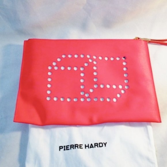NEW PIERRE HARDY Clutch Pouch Wristlet CASE Bag - Picture 2 of 5